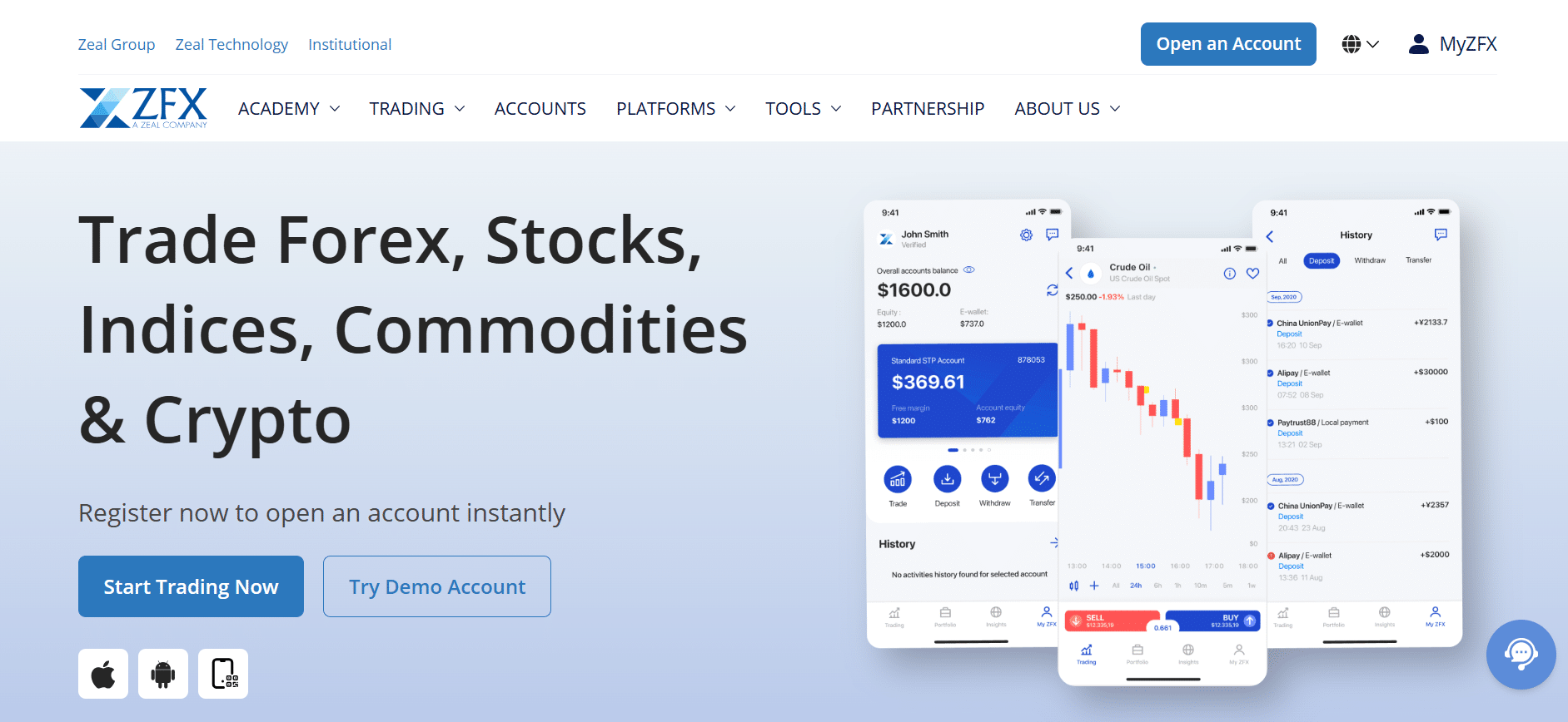 ZFX Broker Review: Versatile Trading on a Global Scale